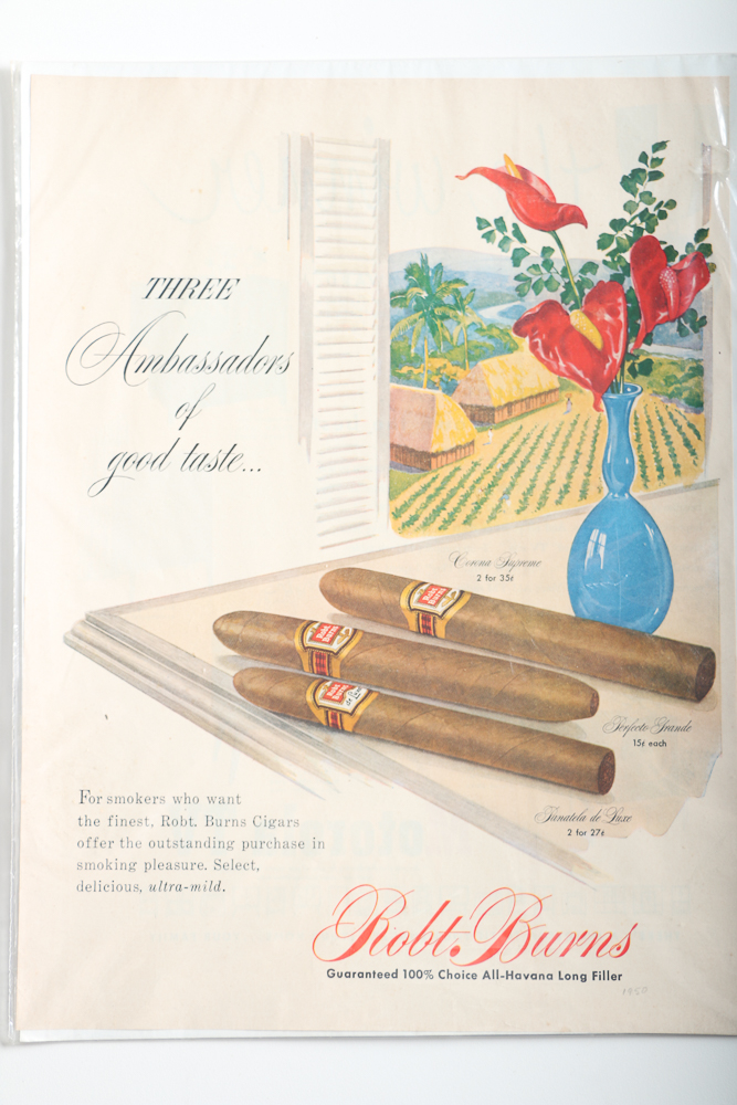 Large Collection of Vintage Advertisements
