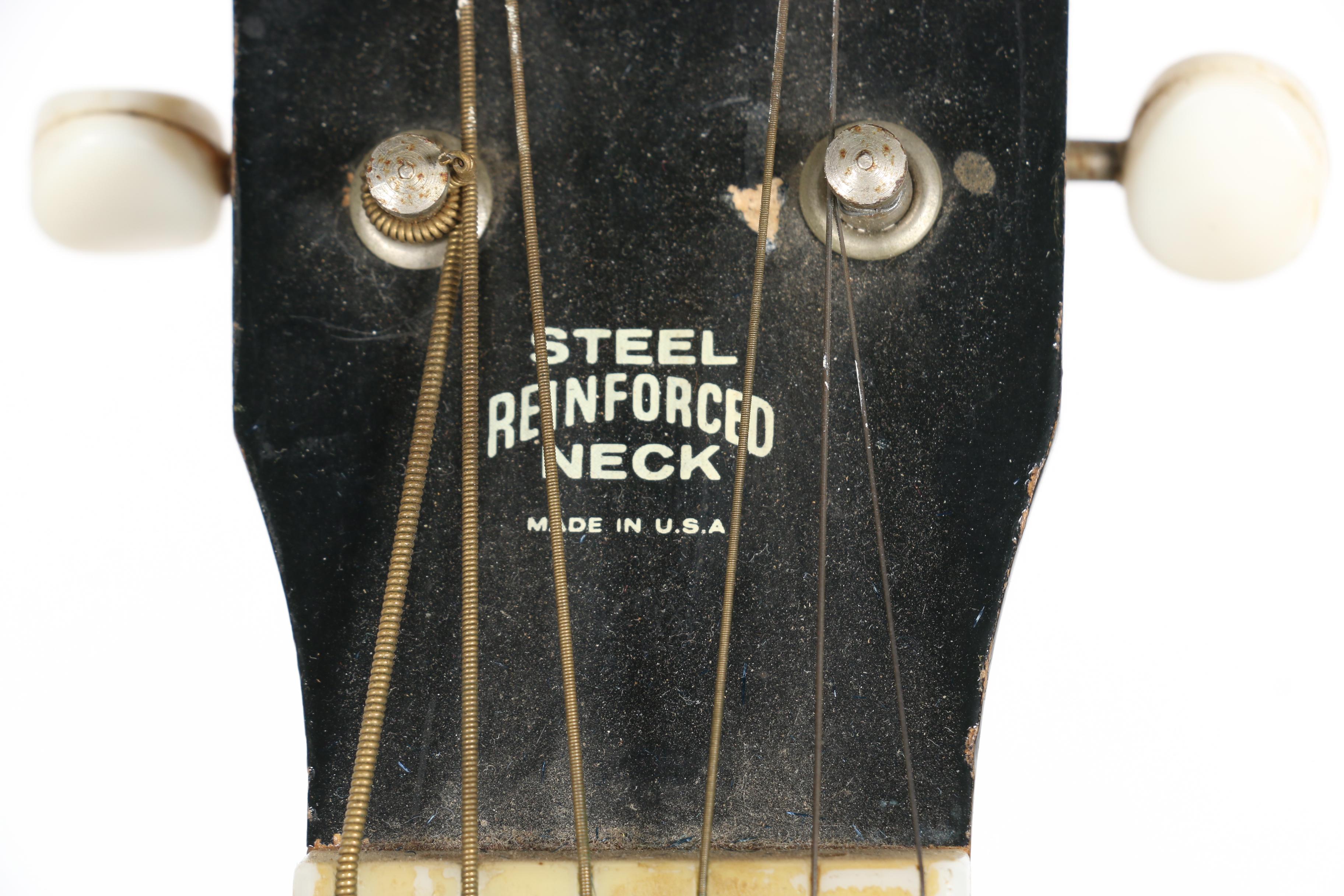 1960s Stella Harmony Acoustic Guitar and Case