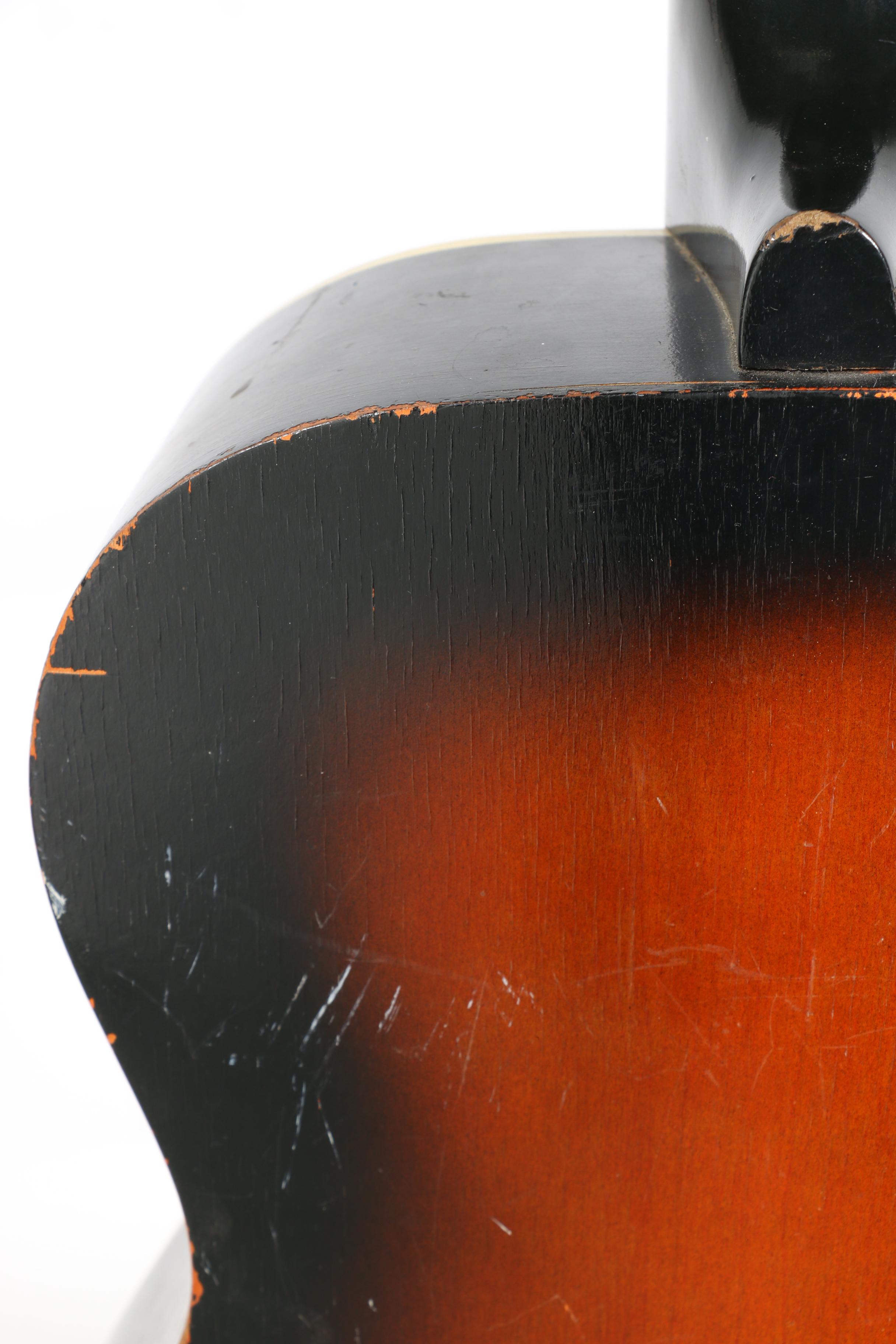 1960s Stella Harmony Acoustic Guitar and Case