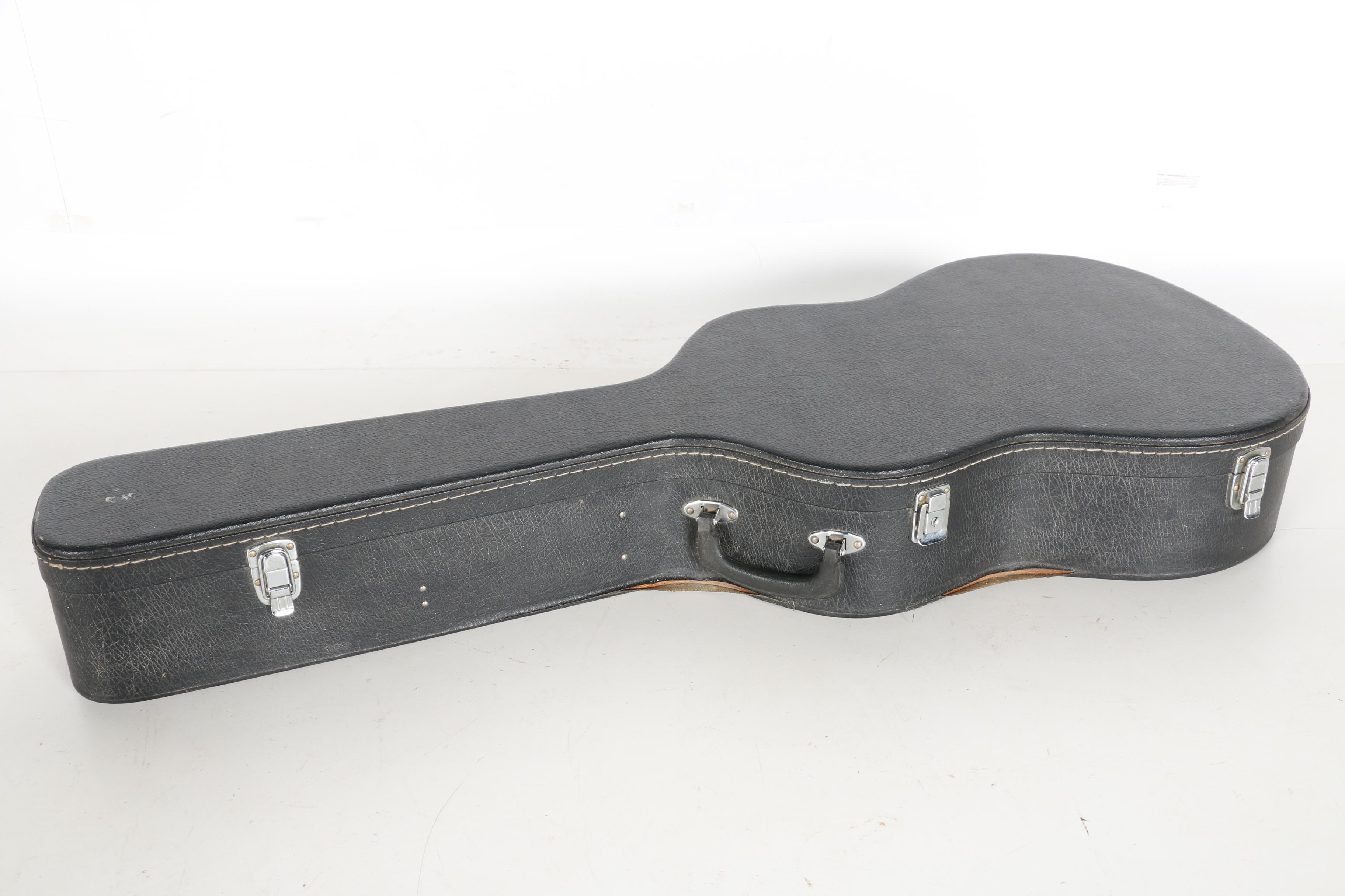 1960s Stella Harmony Acoustic Guitar and Case