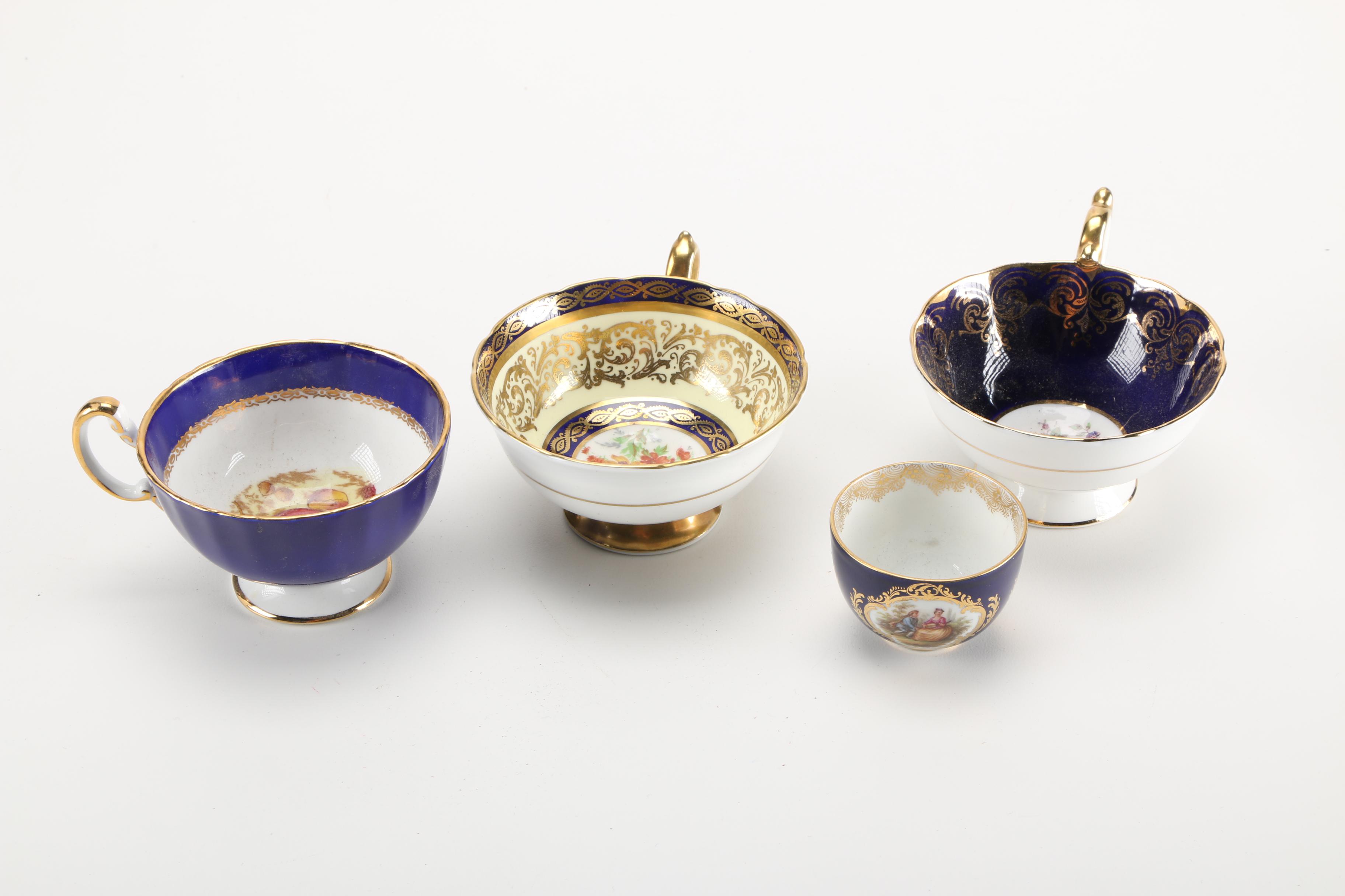 Fine China Assortment Including Haviland and Belleek