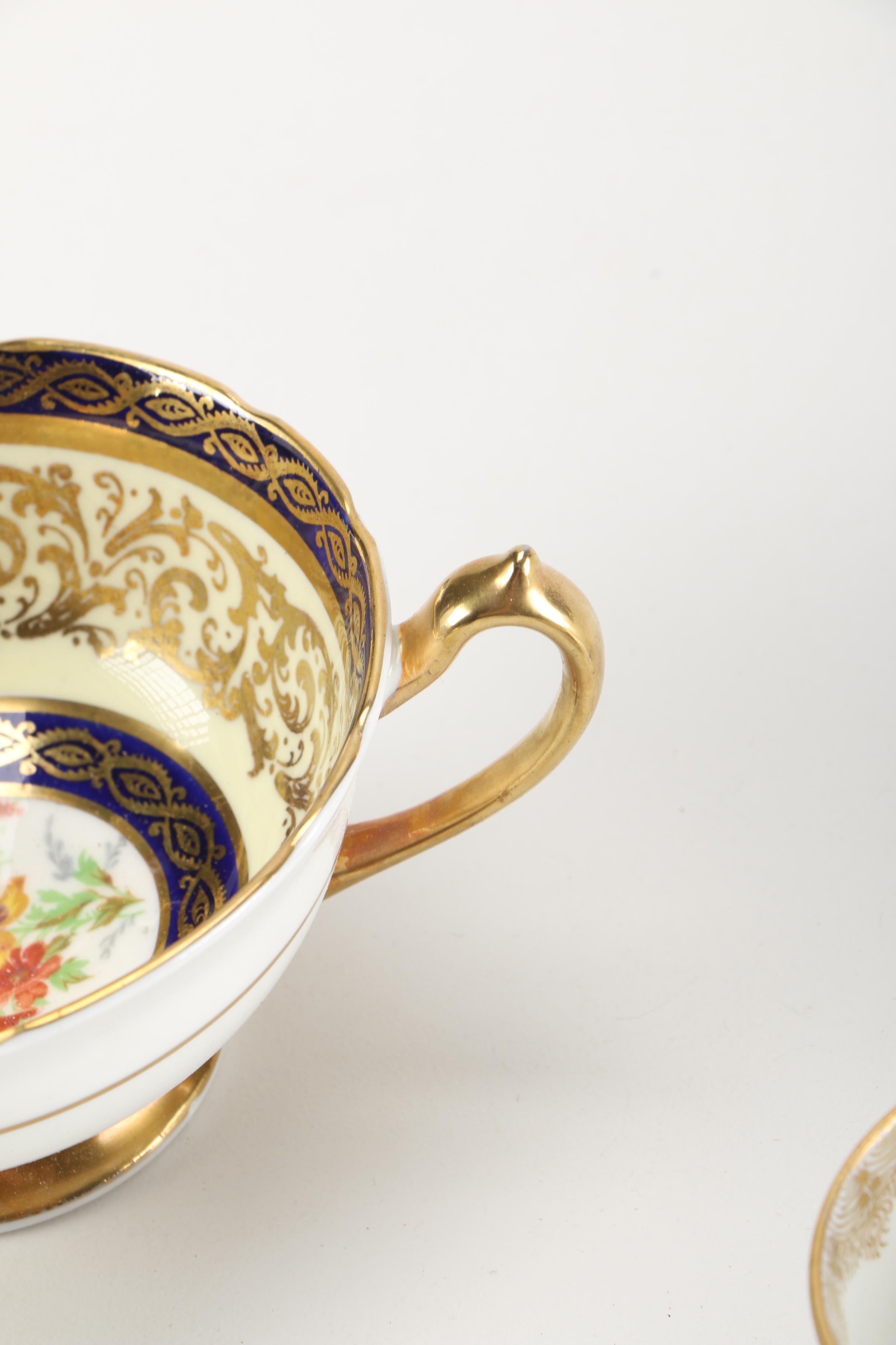 Fine China Assortment Including Haviland and Belleek