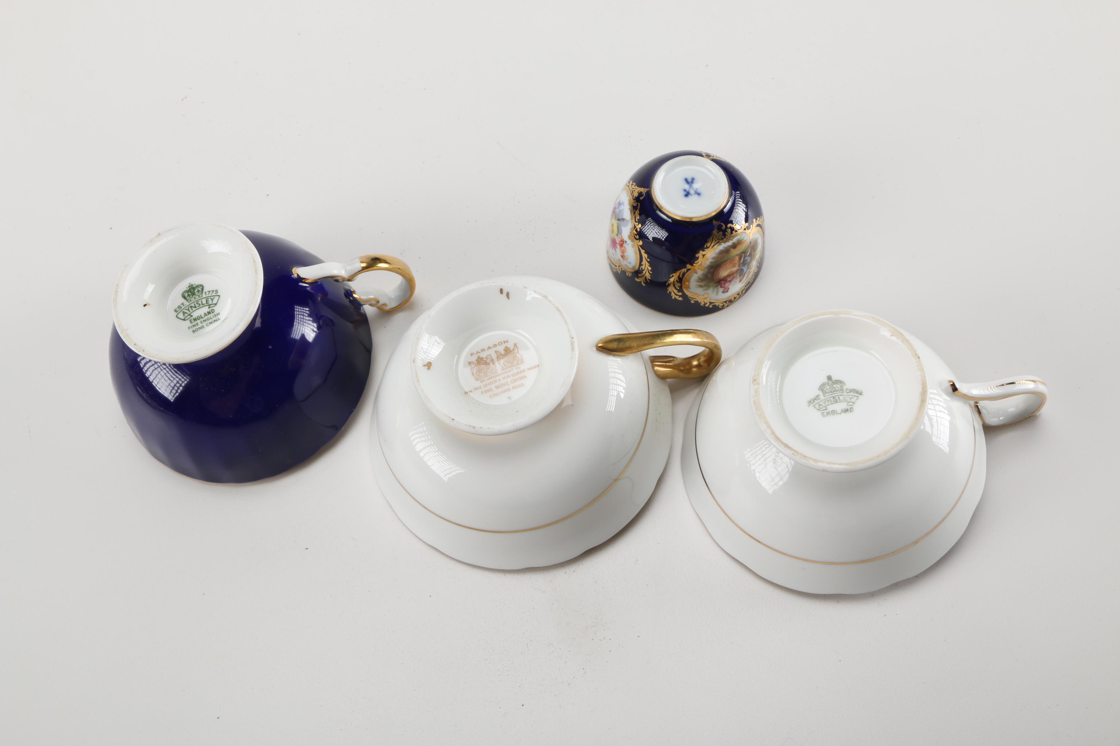 Fine China Assortment Including Haviland and Belleek