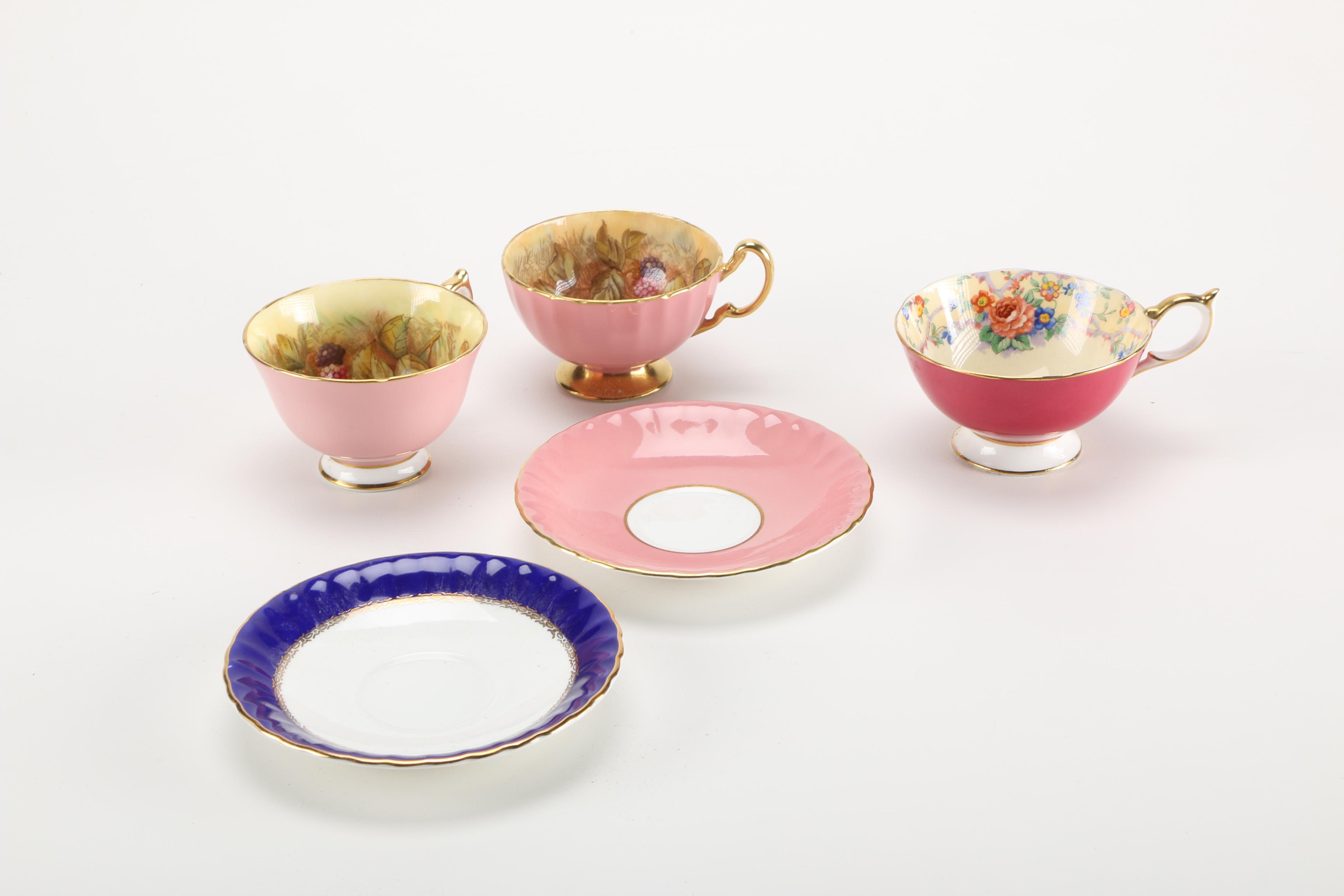 Fine China Assortment Including Haviland and Belleek