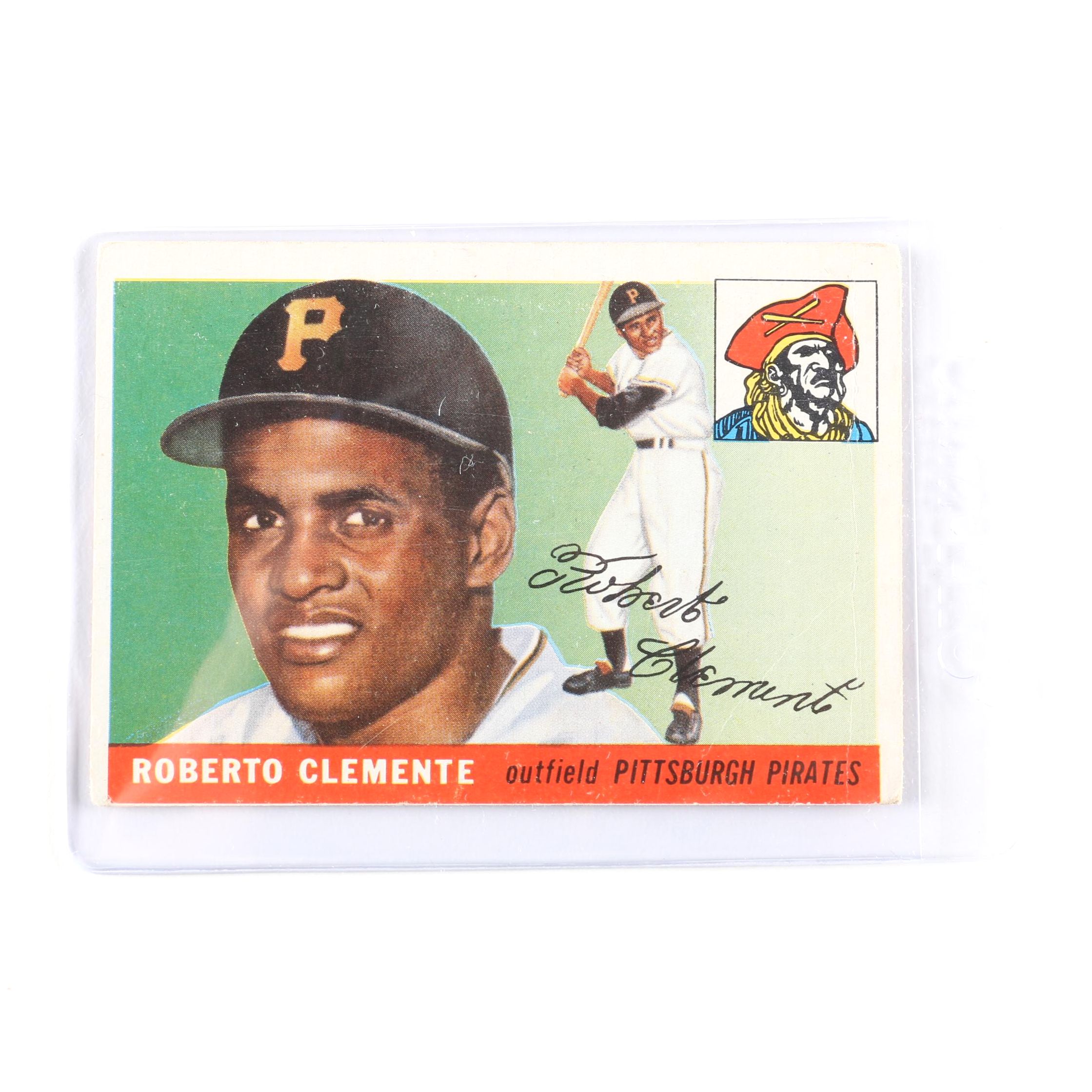 1955 Topps Roberto Clemente #164 Rookie Card
