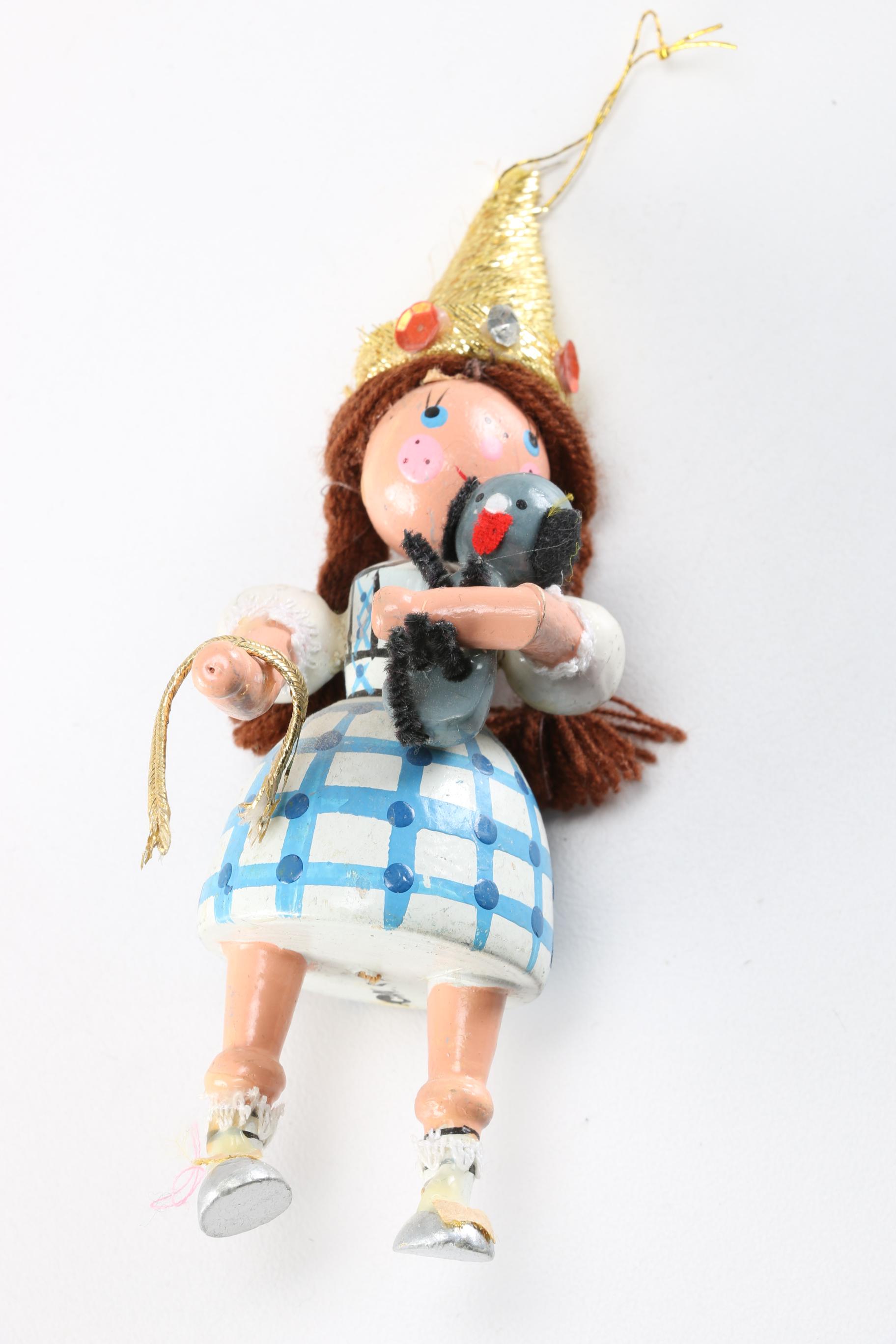 Collection of Vintage Mexican Marionette Puppets