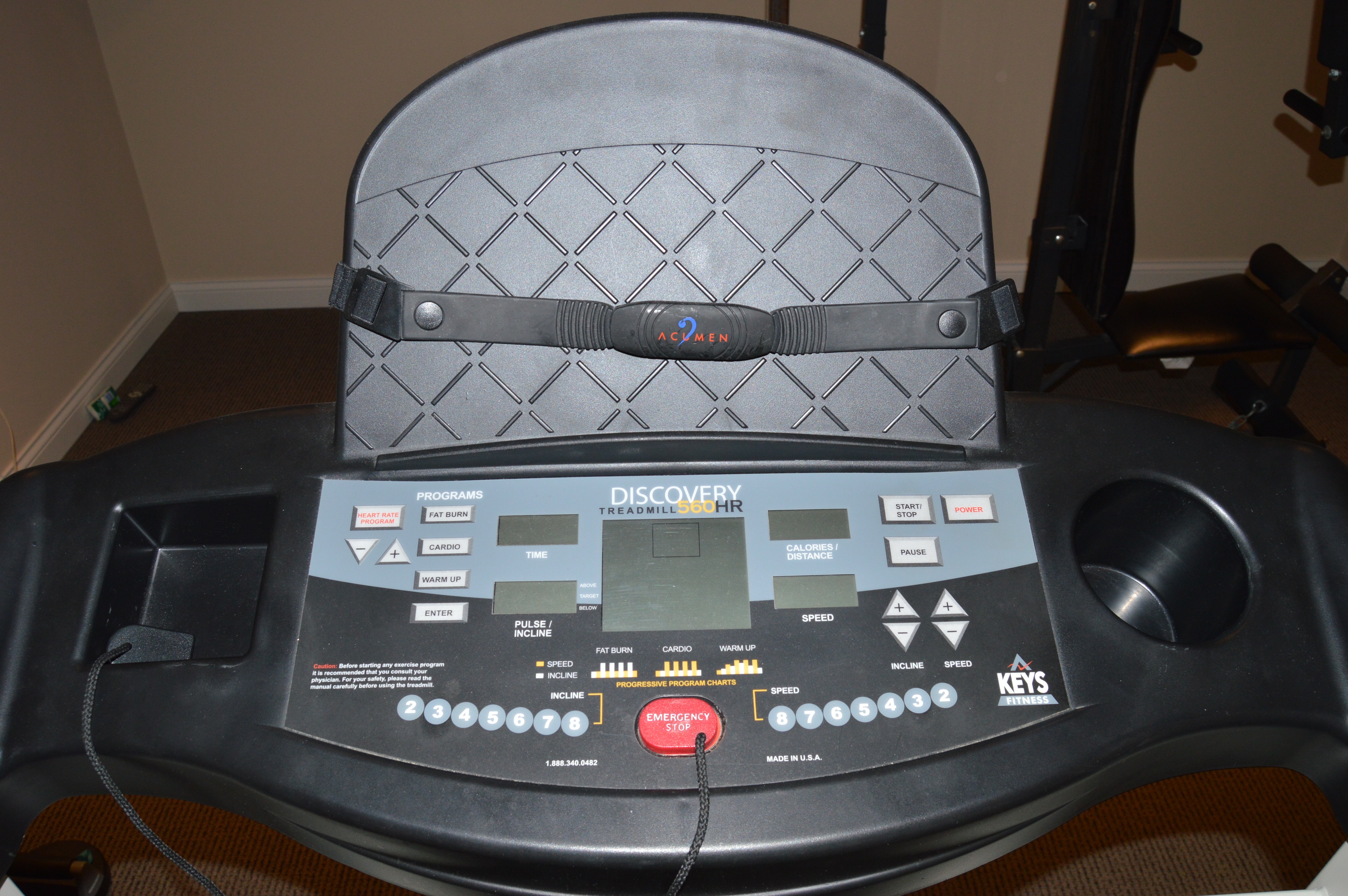 Discovery 560HR Treadmill by Key Fitness