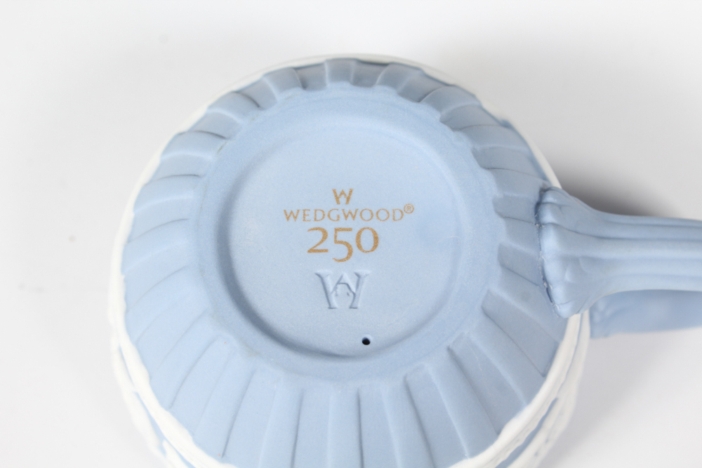 Set of Eight Wedgwood 250th Anniversary Cup and Saucer