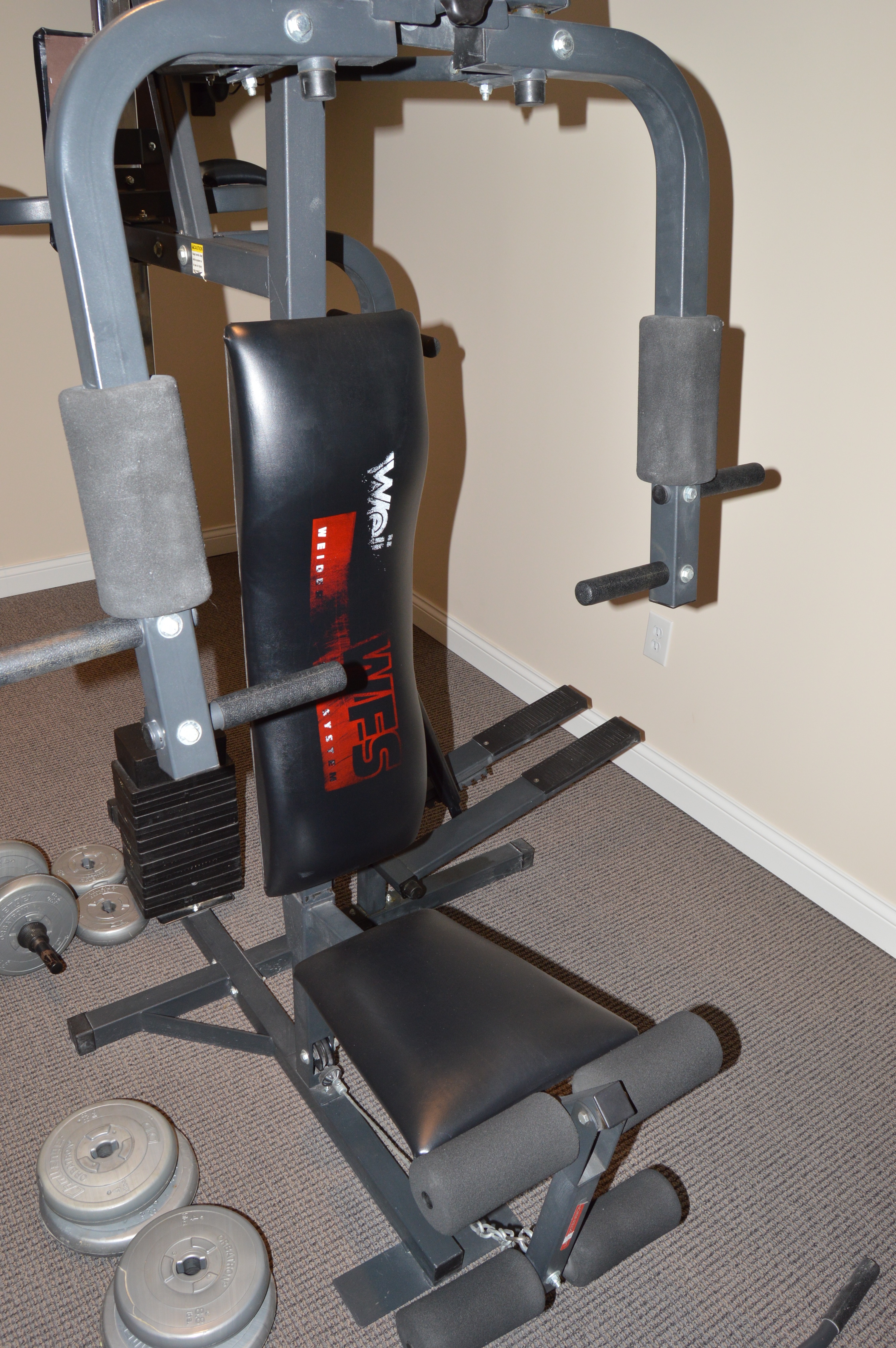Weider Home Gym Weight Lift System