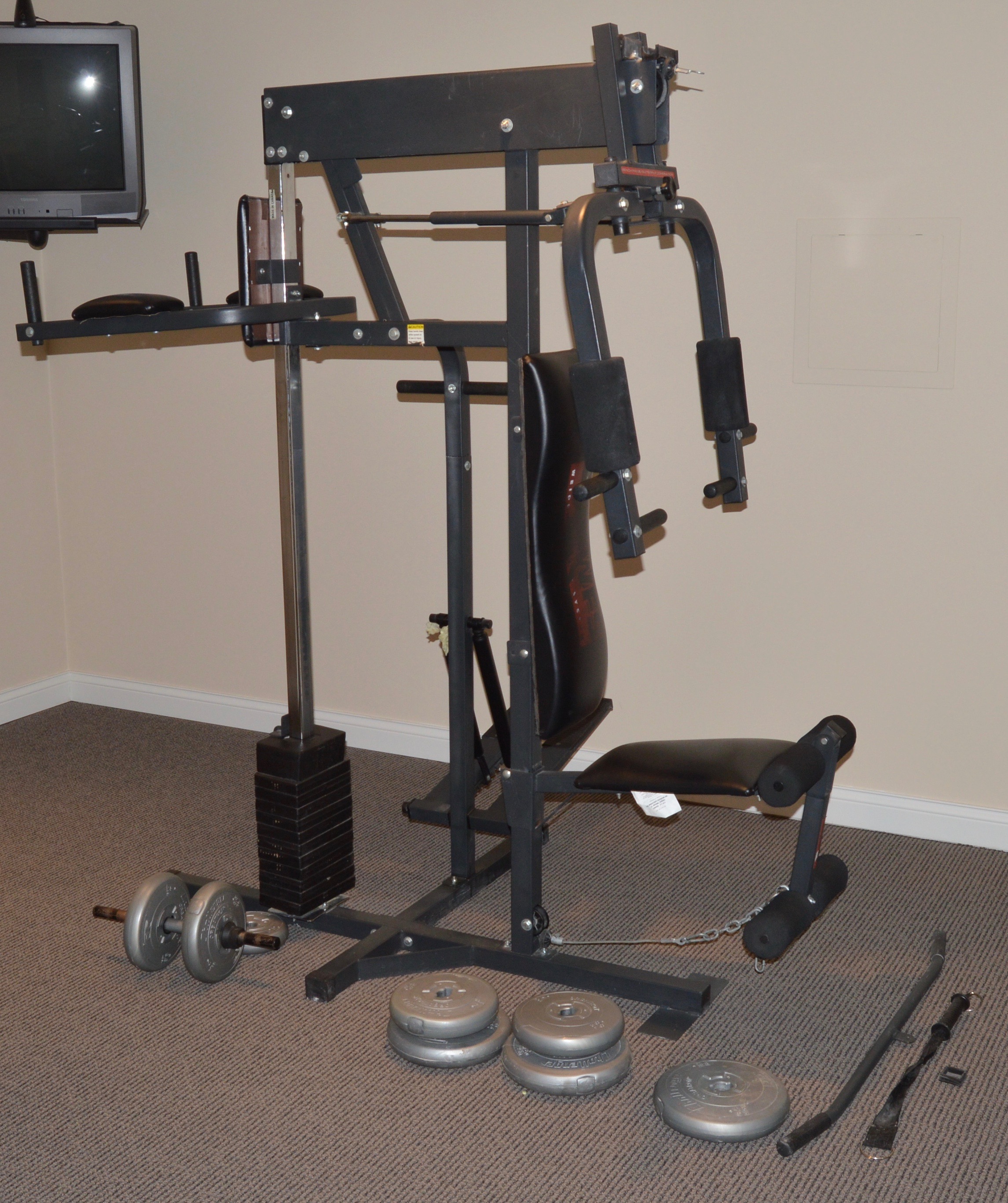 Weider Home Gym Weight Lift System