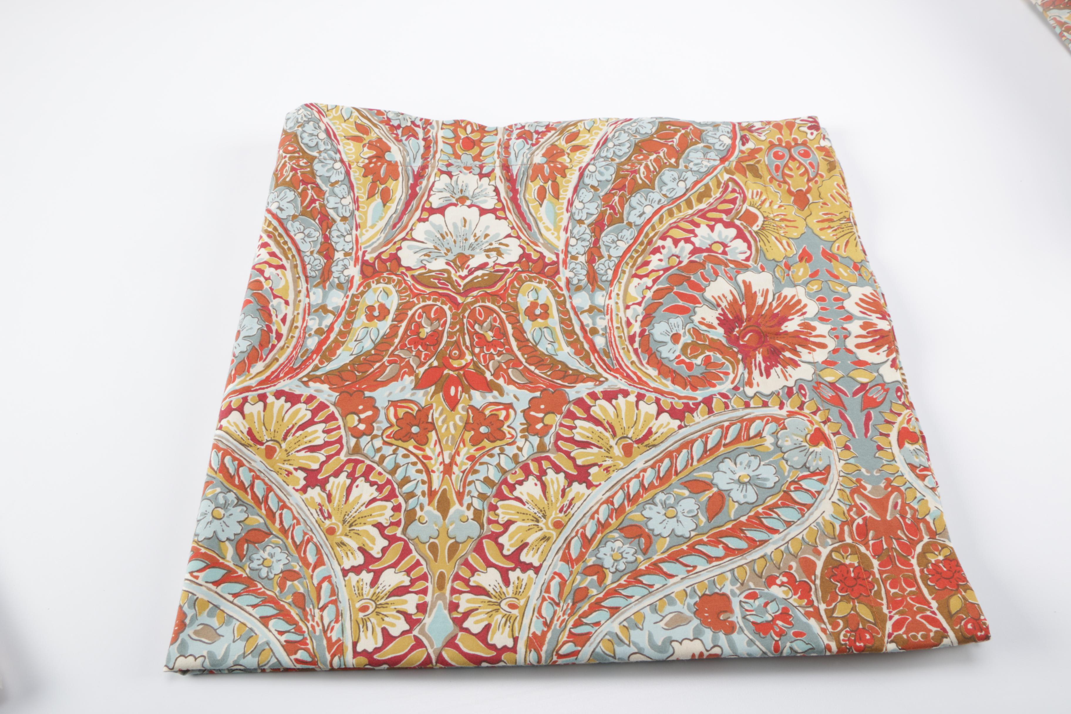 Pottery Barn "Bella Paisley" Linens
