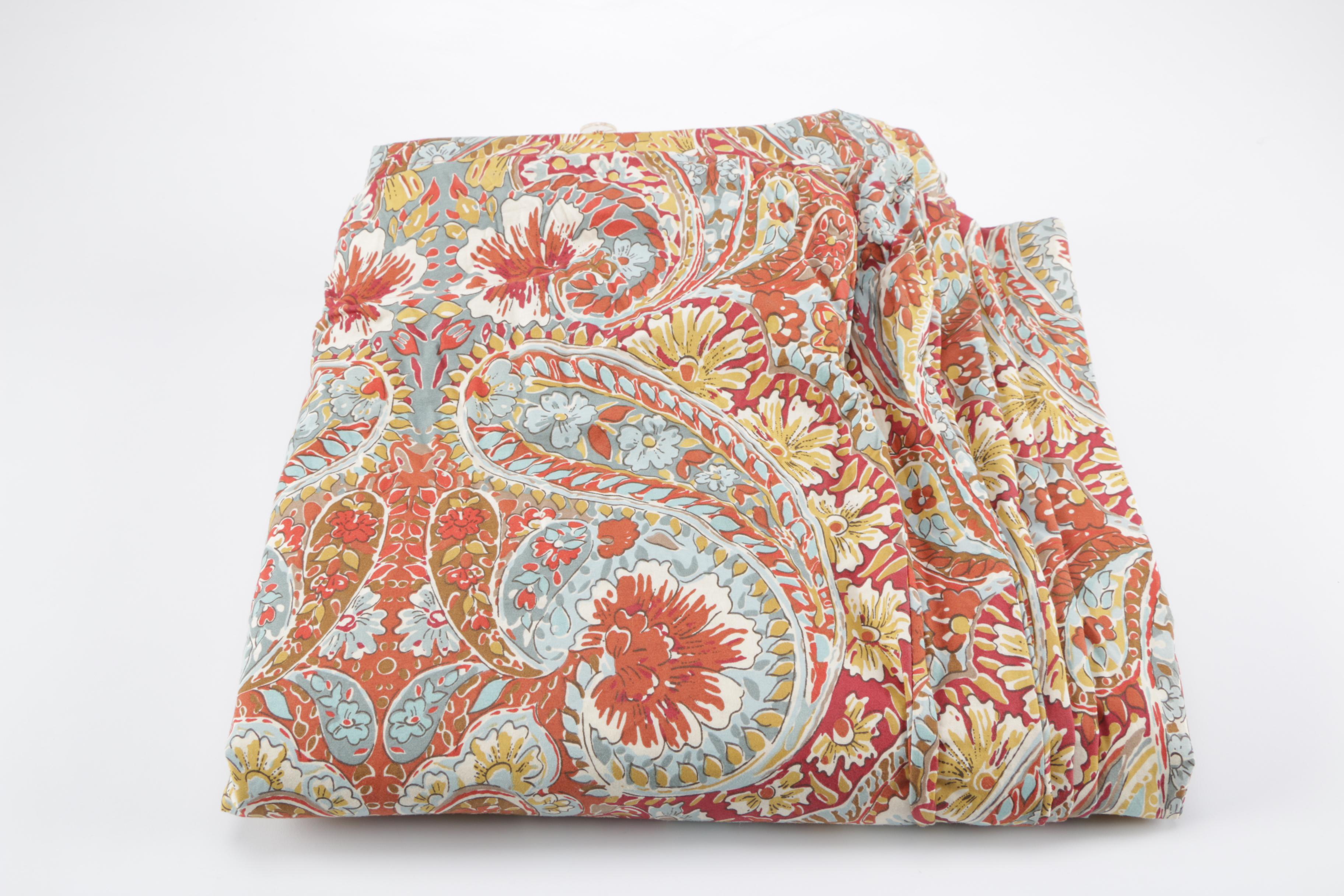 Pottery Barn "Bella Paisley" Linens