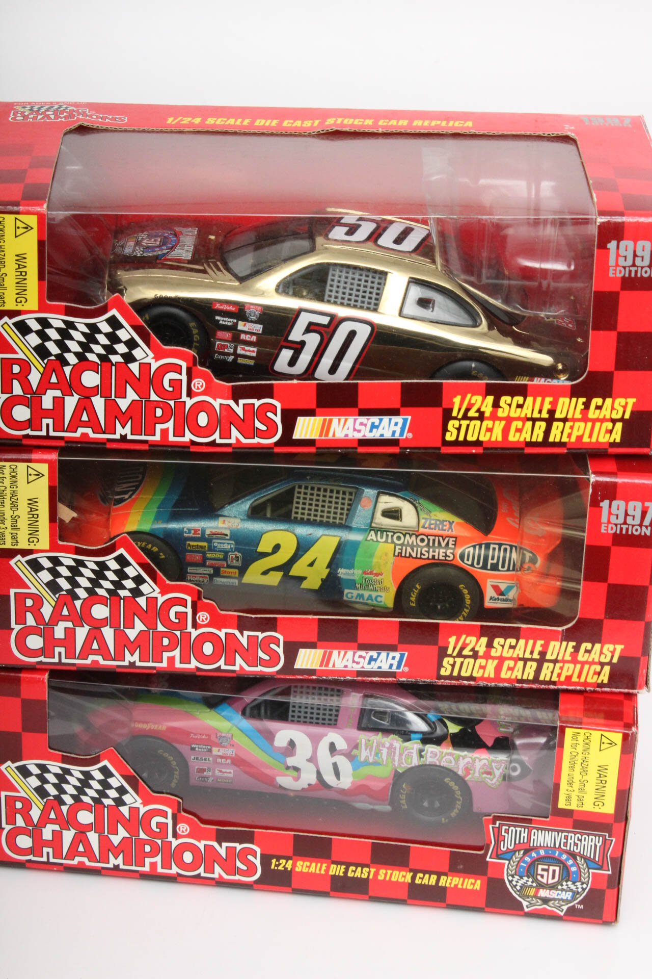 Collection of 1:24 Die-Cast Cars