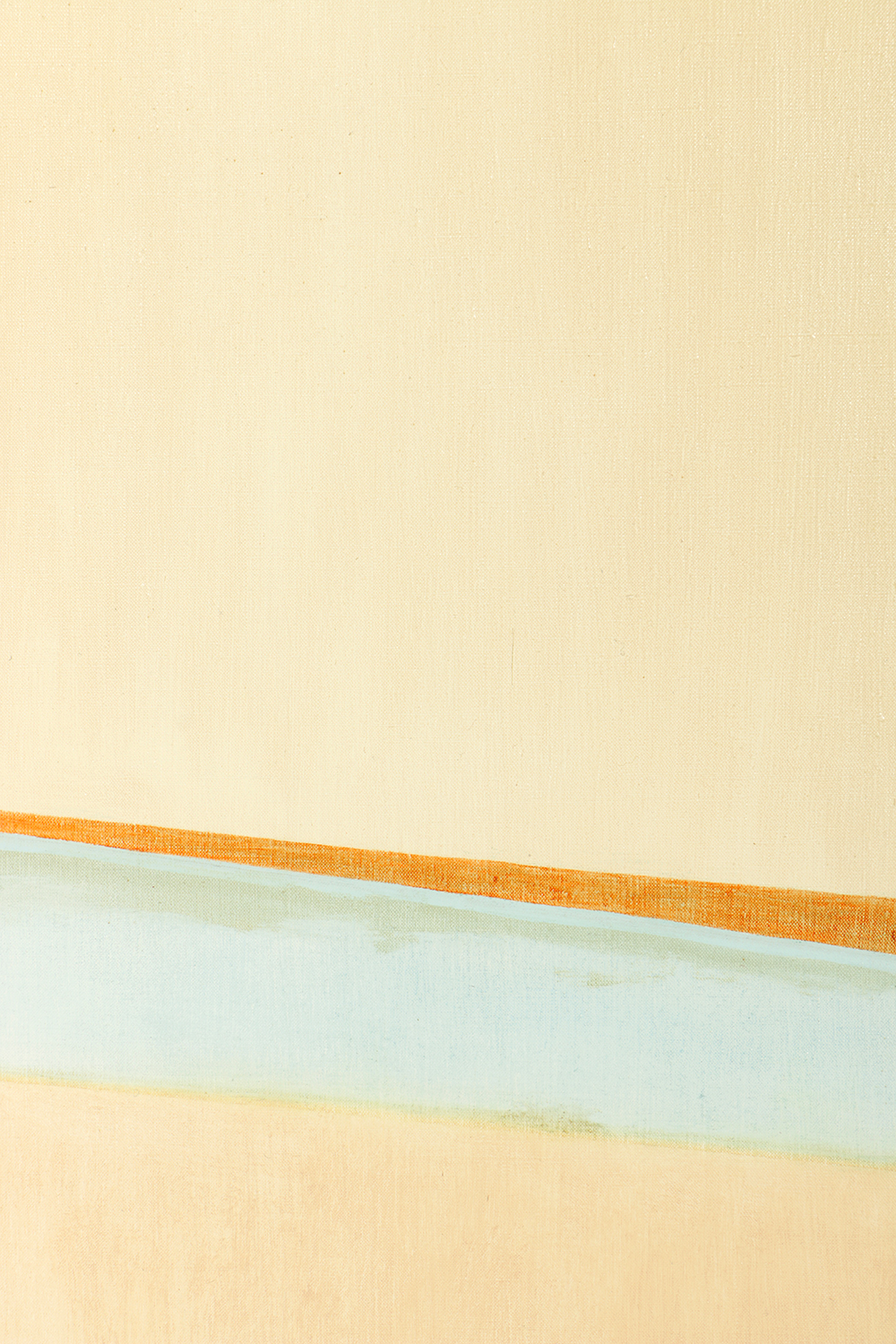 Beth Hertz 1974 Monumental Oil Painting "Crease"