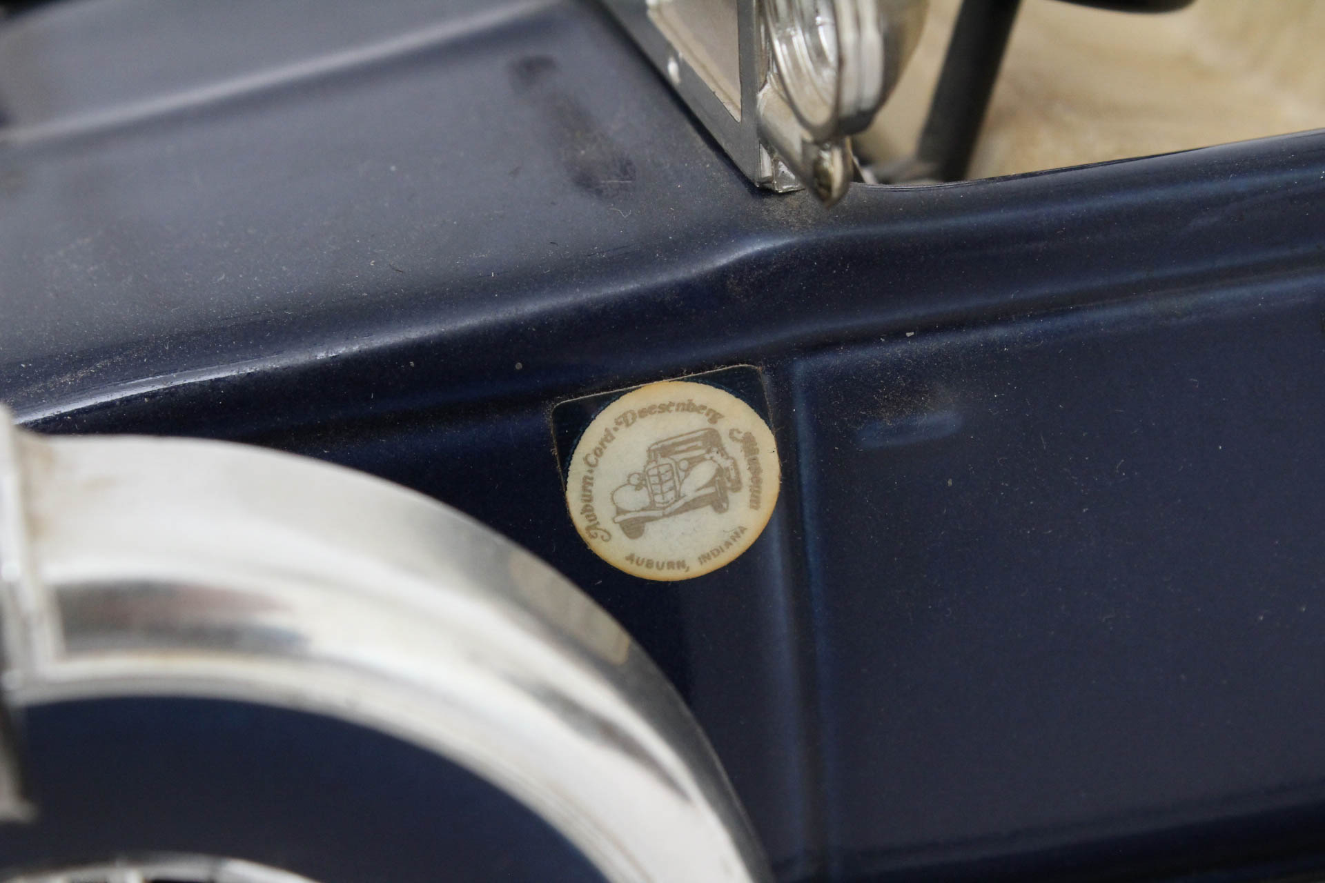 Jim Beam Model "J" Duesenberg Bottle A.C.D. Museum Edition