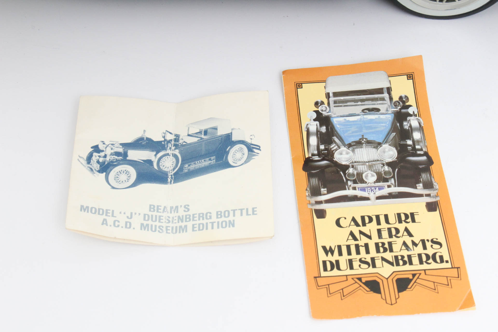 Jim Beam Model "J" Duesenberg Bottle A.C.D. Museum Edition