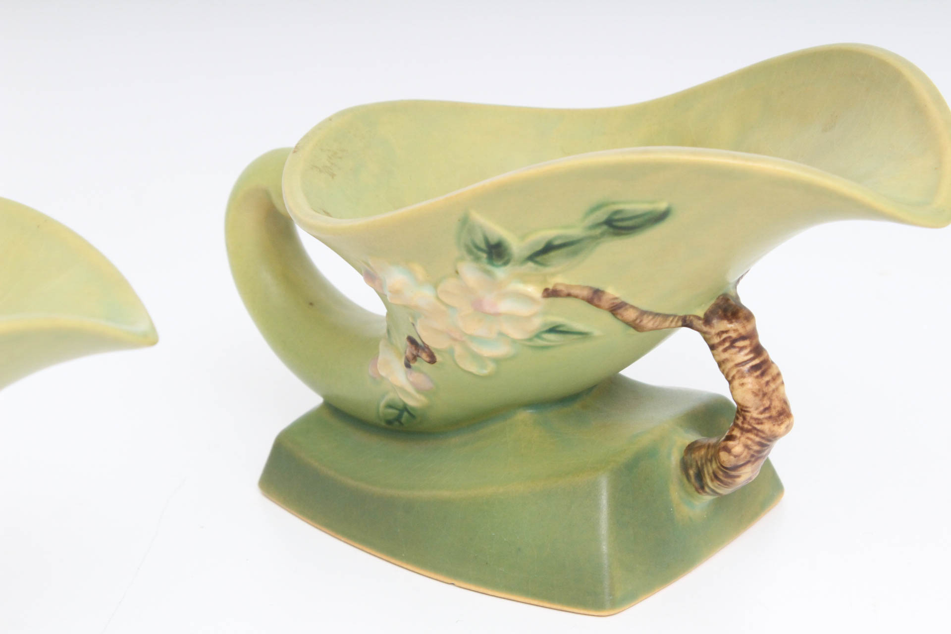 Roseville Pottery "Apple Blossom" Three Piece Set