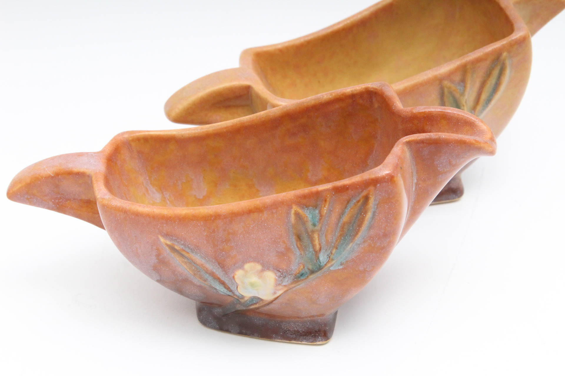 Roseville Pottery "Wincraft" Three Piece Tea Set