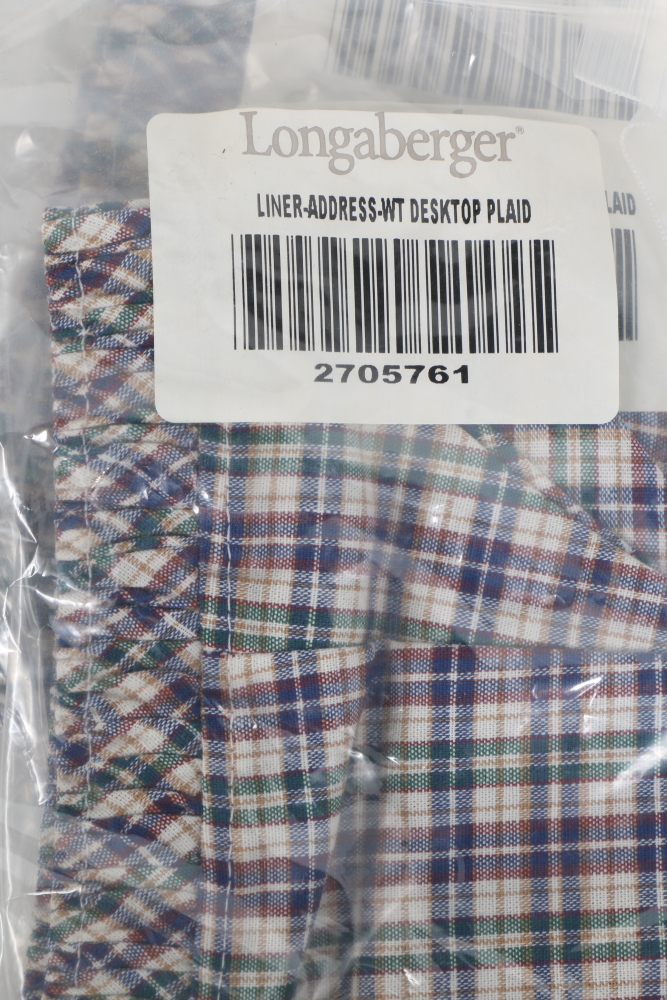 Longaberger Basket Liners Including "Rose Trellis"