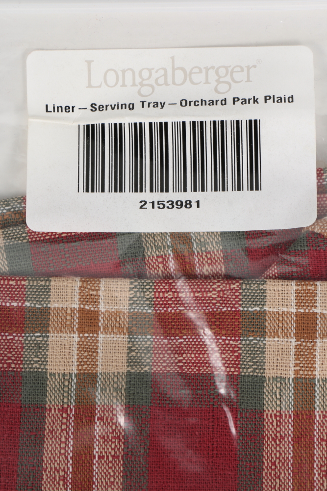 Longaberger Basket Liners Including "Rose Trellis"