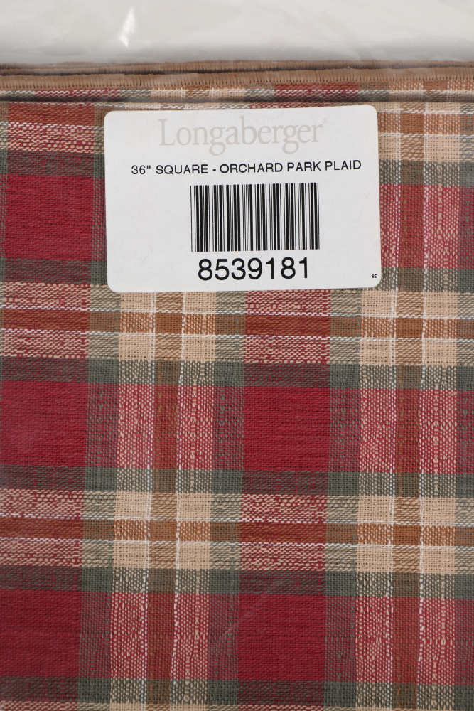 Longaberger Basket Liners Including "Rose Trellis"