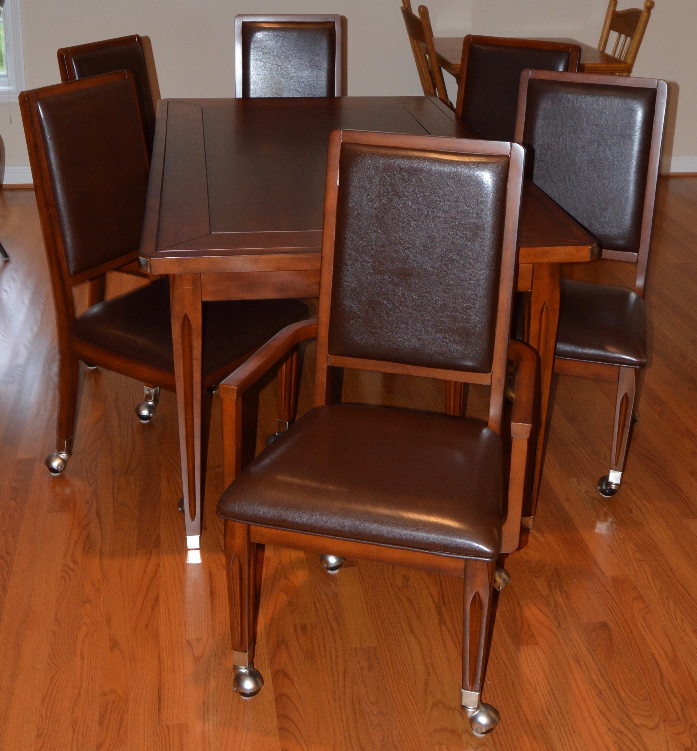 Convertible Craps and Blackjack Game Table