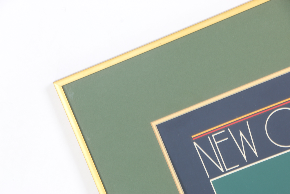 K.N. Martin Limited Edition Serigraph on Paper "New Orleans, Mardi Gras 1981"