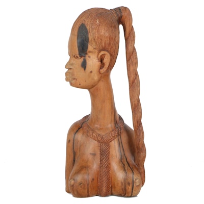 Wooden Carving of Woman Wooden Carving of Woman
