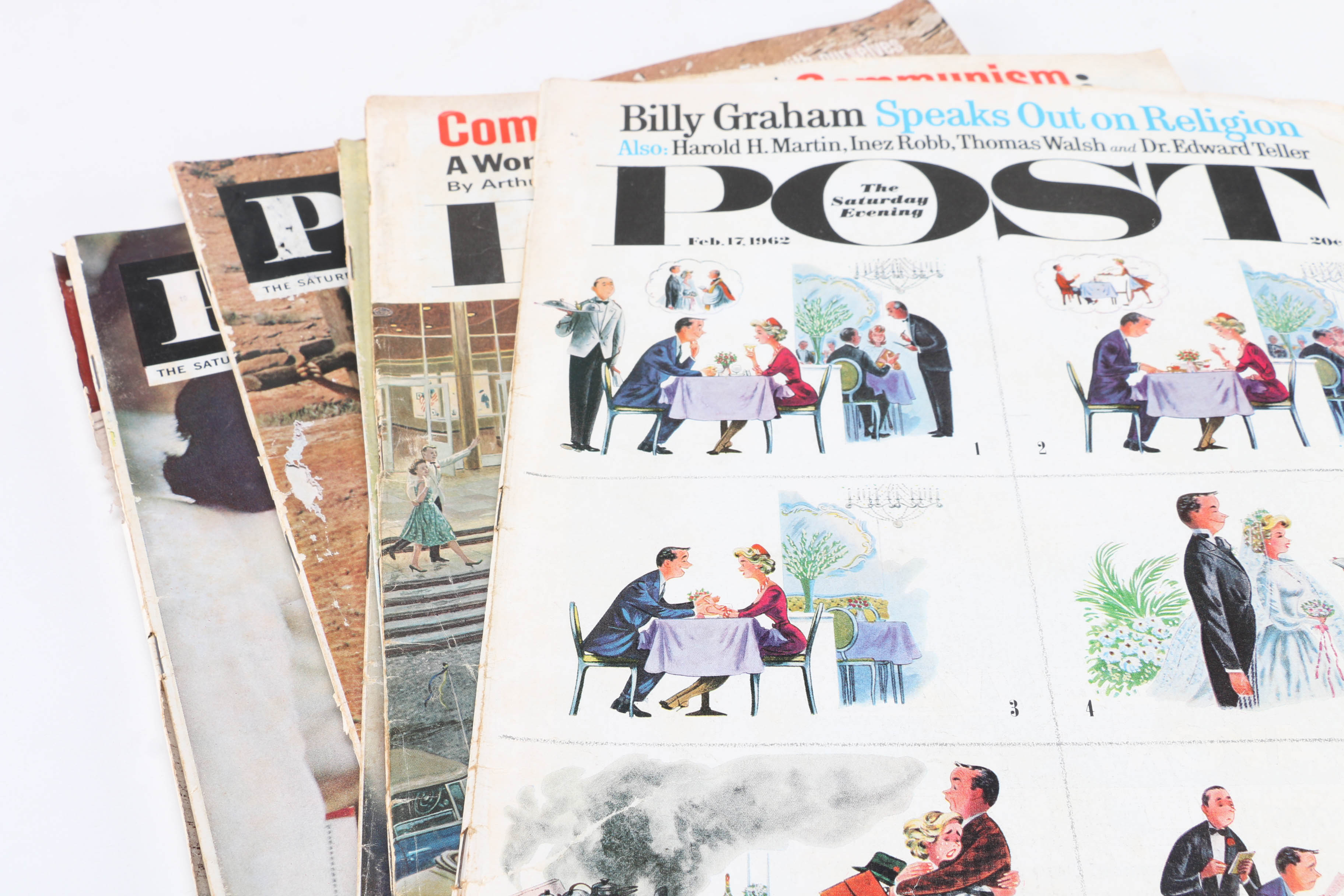 Collection of Early 1960s "Saturday Evening Posts"