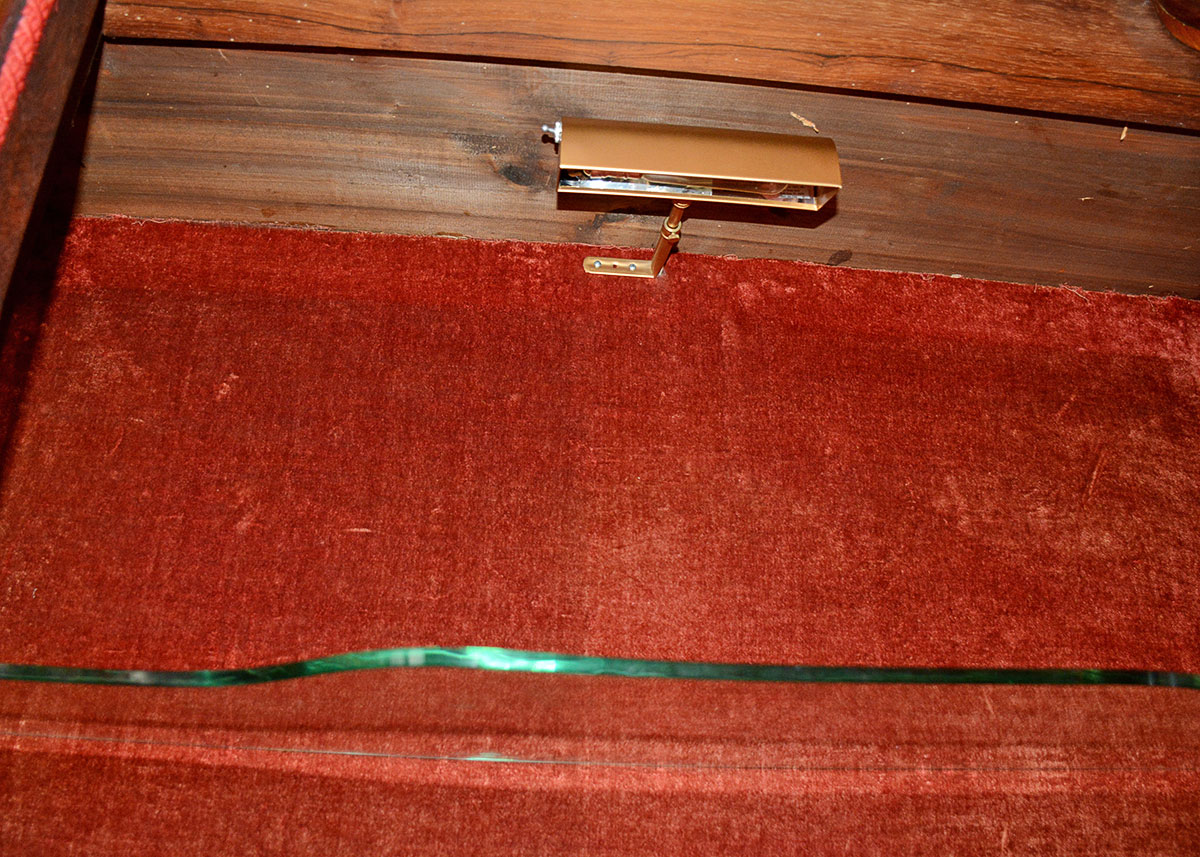 Vintage Louis XV Style Mahogany and Ormolu Curio Cabinet