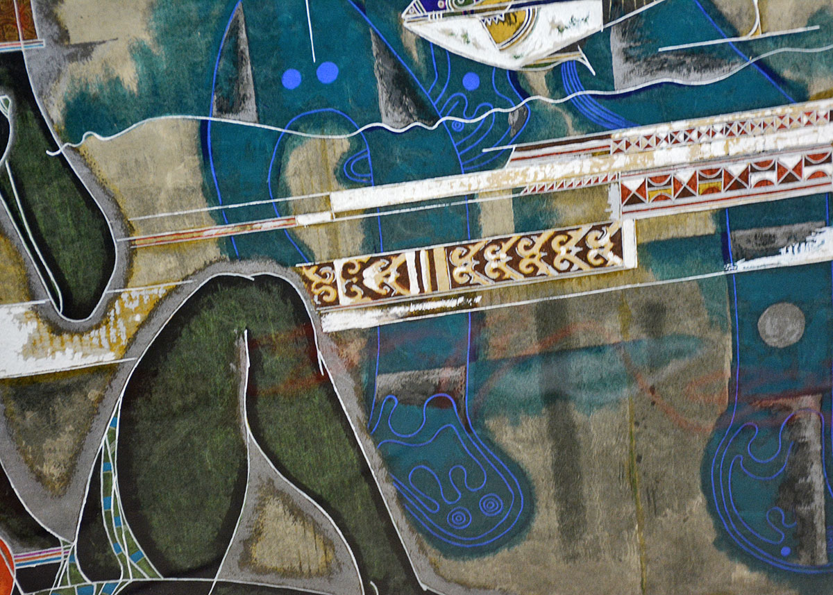 Lu Hong Limited Edition Serigraph on Rice Paper of "Heart & Soul"