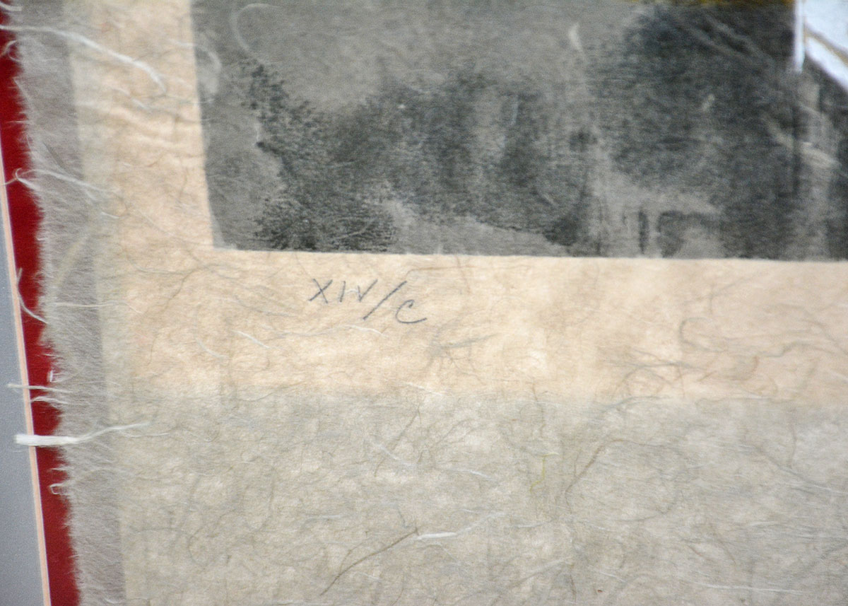 Lu Hong Limited Edition Serigraph on Rice Paper of "Heart & Soul"