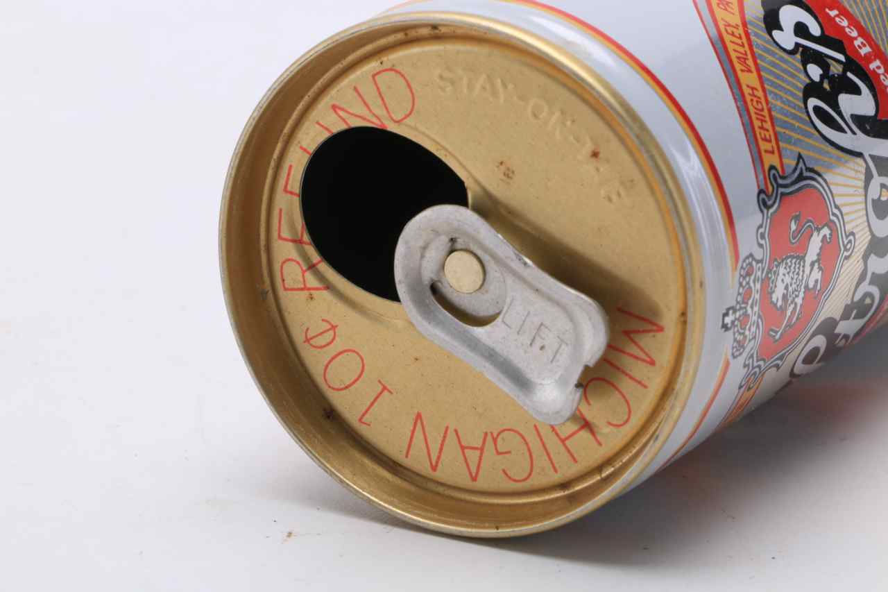 Four Vintage Stroh's Cans