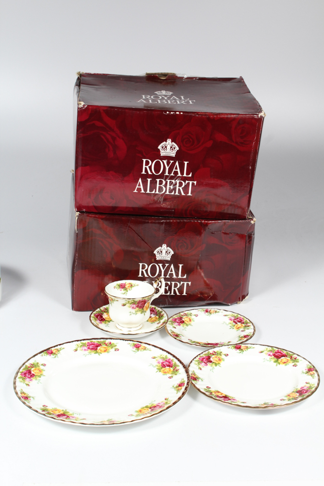 Royal Albert "Old Country Rose" China Service for Eight