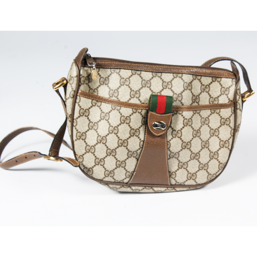 Vintage Gucci Monogram Handbag
