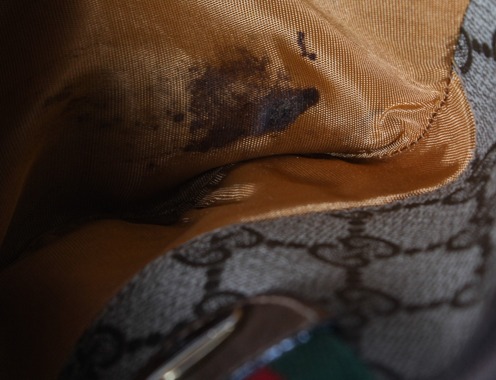 Vintage Gucci Monogram Handbag