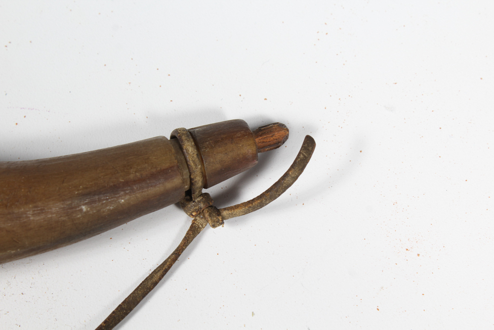 Steer Horn Powder Horn