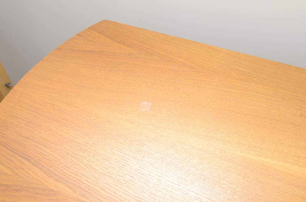 Wooden Round Drop Leaf Table