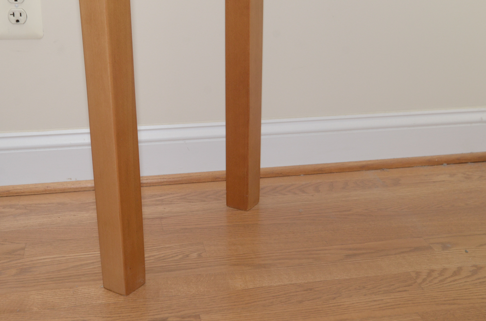 Wooden Round Drop Leaf Table