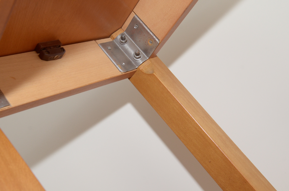 Wooden Round Drop Leaf Table