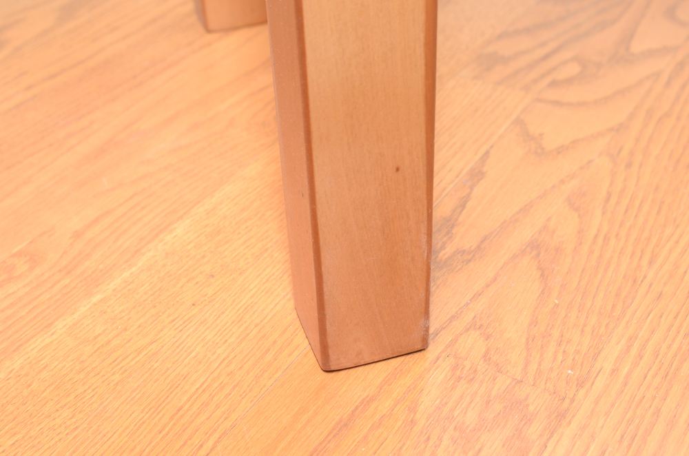 Wooden Round Drop Leaf Table