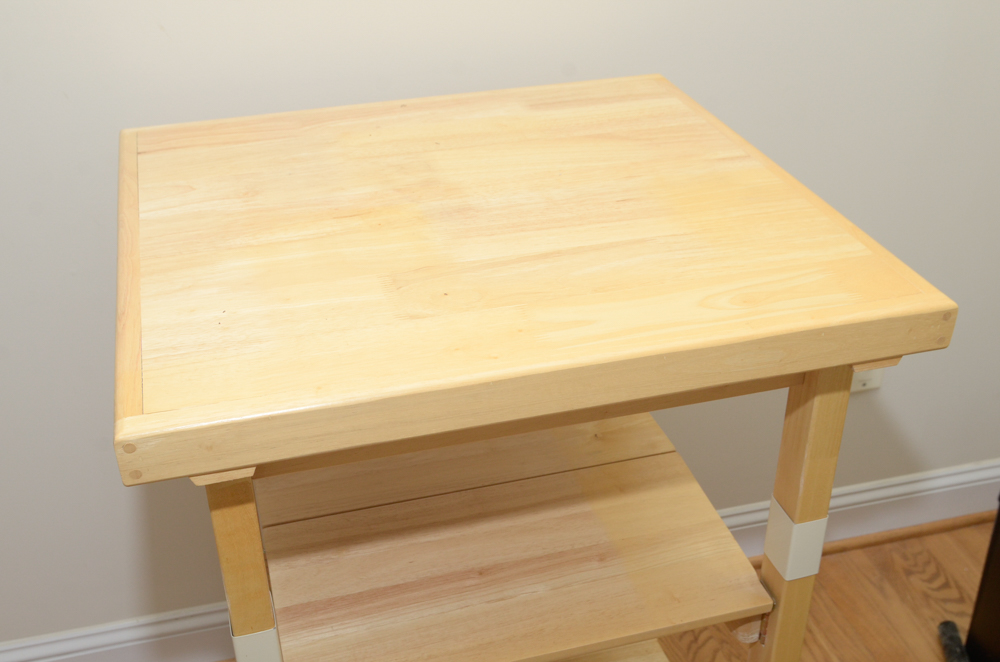 Contemporary Folding Kitchen Utility Cart