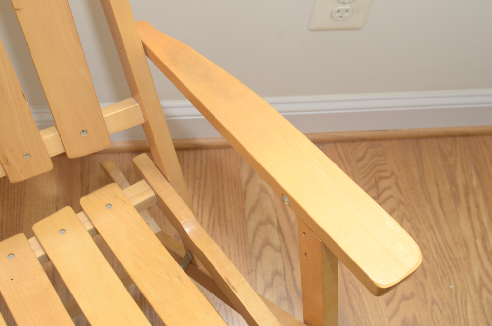 Contemporary Folding Rocking Chair