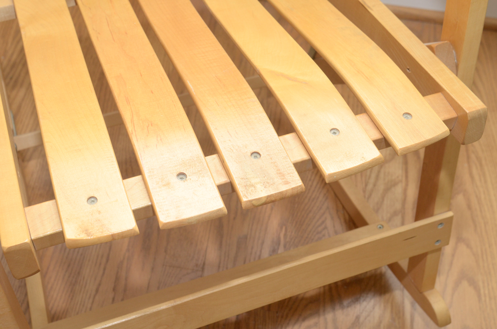 Contemporary Folding Rocking Chair