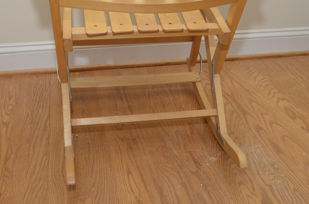 Contemporary Folding Rocking Chair