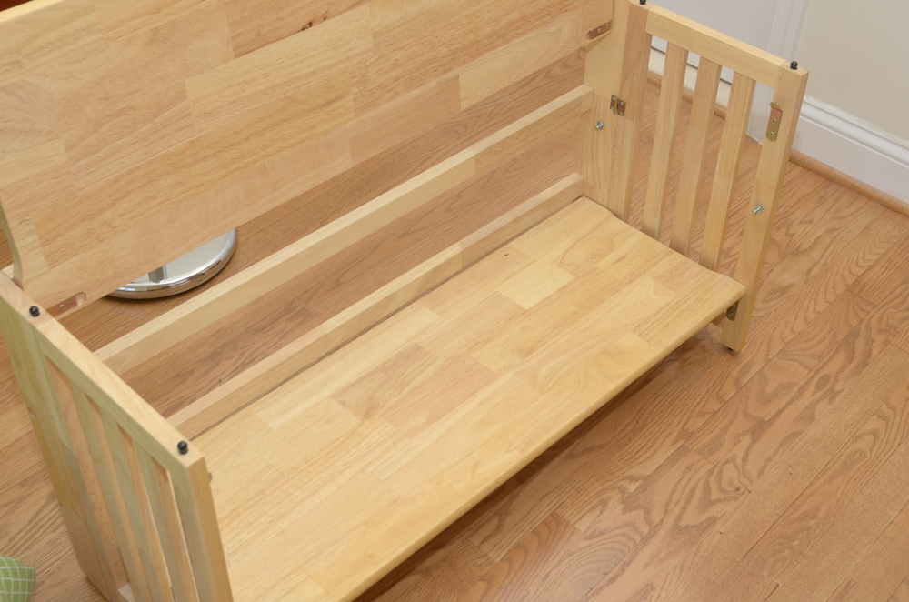 Contemporary Folding Shelving Unit in Two Sections