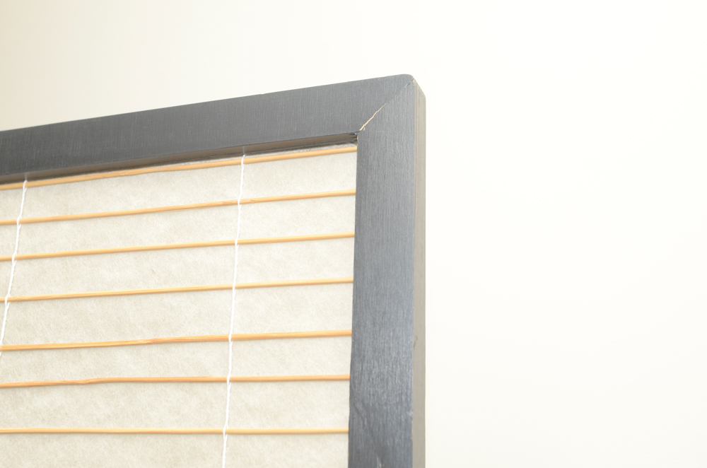 Wood Frame Room Divider