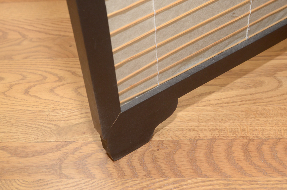 Wood Frame Room Divider