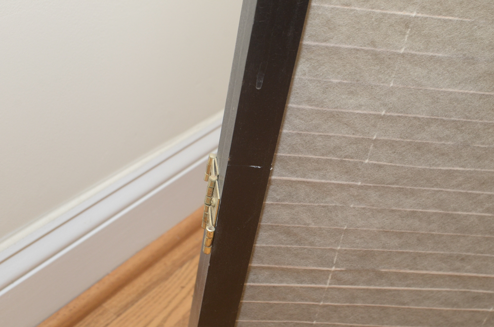 Wood Frame Room Divider