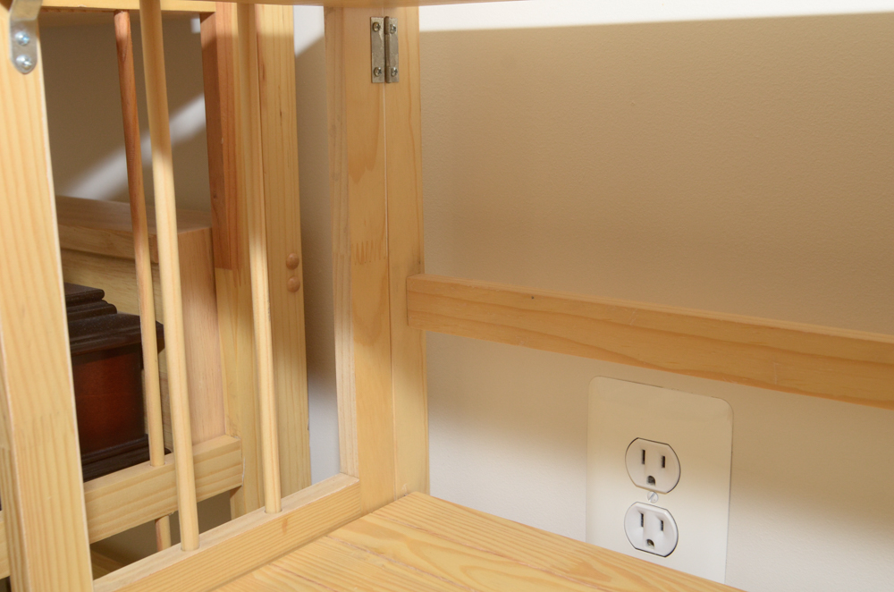 Contemporary Folding Shelving Units